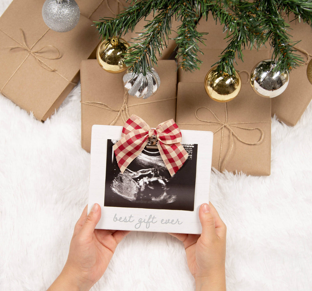 Best Gift Ever Sonogram Holiday Picture Frame