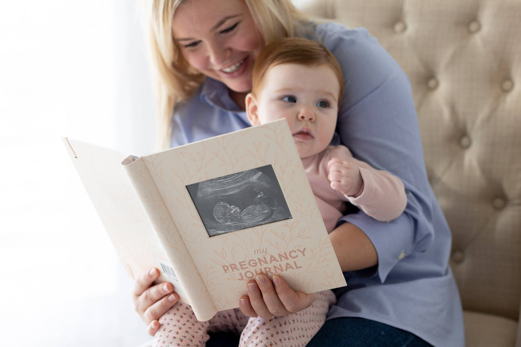 Blush Leaves My Pregnancy Keepsake Journal