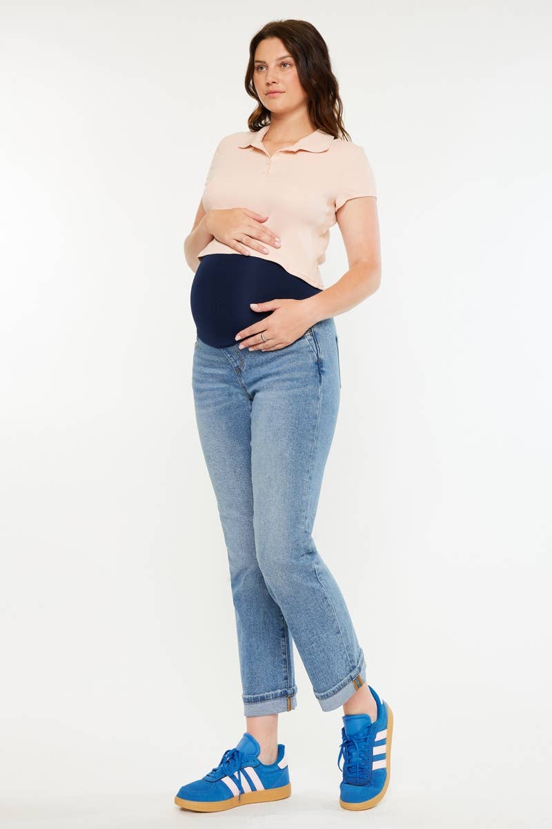 Boyfriend Jeans - Medium Wash