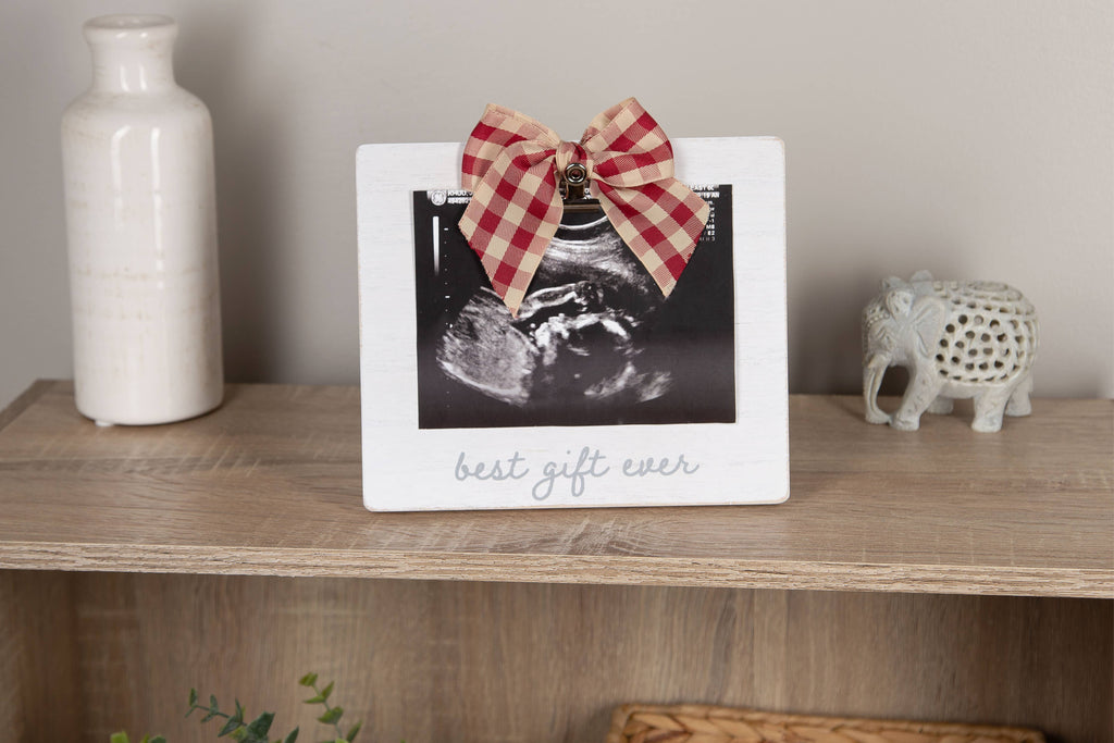 Best Gift Ever Sonogram Holiday Picture Frame