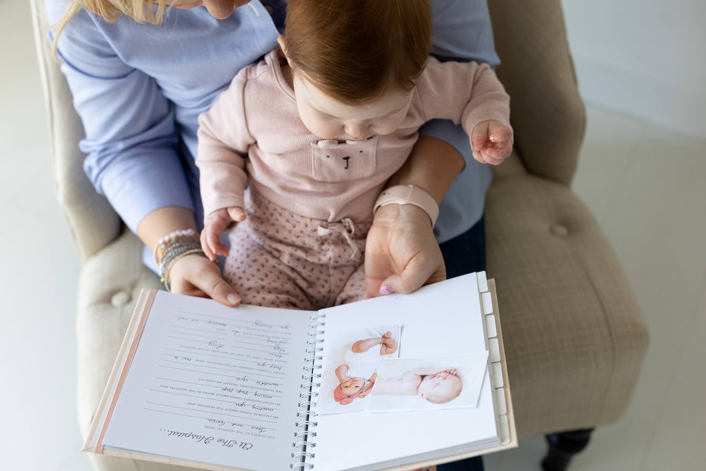 Blush Leaves My Pregnancy Keepsake Journal