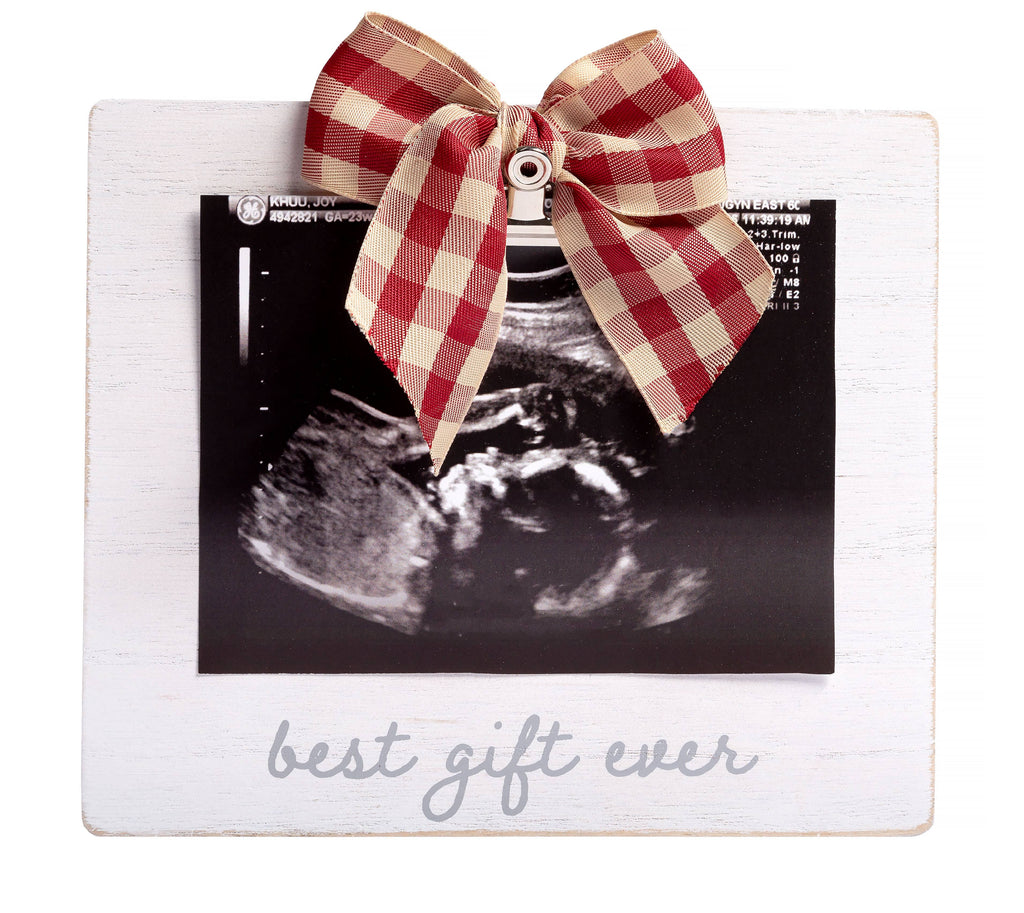 Best Gift Ever Sonogram Holiday Picture Frame